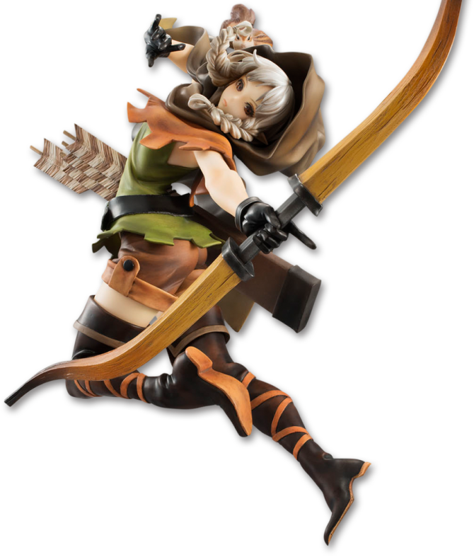 1/7 scale Dragon's Crown Elf PVC figure by MegaHouse